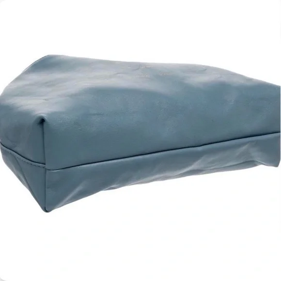 Proenza Schouler x Merit Blue/Black Reversible Leather Top Handle Bag ✨ - Picture 6 of 10